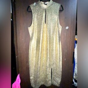 Xl gold dress